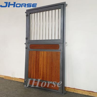 Cavalo de bambu Front Stall Panel Divider Customized dos estábulos do cavalo da placa de Wpc da madeira