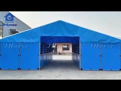 Caixa portátil de cavalo de metal de cabalo de cabalo de cabalo exterior abrigo estável preenchendo painel de PVC painel frontal com galpão