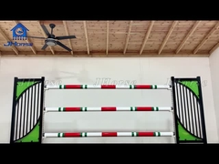 Equipamento de salto de cavalo moderno para treinamento e corrida diária
