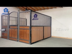 O estábulo articulado balanço do cavalo do metal da porta almofada o projeto livre de 3.6m