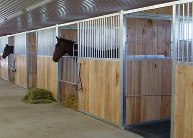 A tenda modular final do cavalo fronteia o OEM disponível da opção plena do bambu/pinho