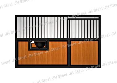 As portas e os painéis estáveis da caixa de cavalo de Jinghua com segurança no preto revestiram