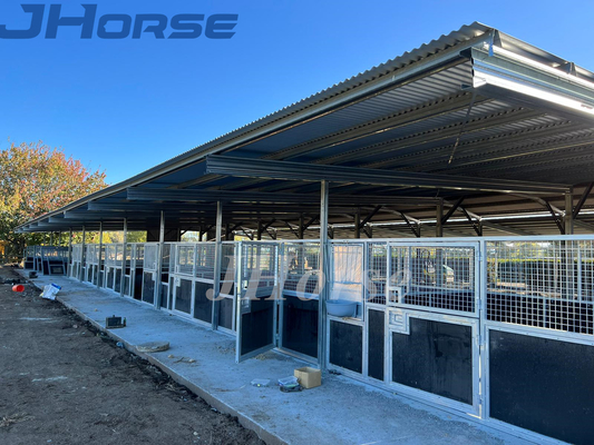 Planos de construção tenda estável ideal da caixa 2.2m do cavalo da casa da estrutura de Fitout da grande
