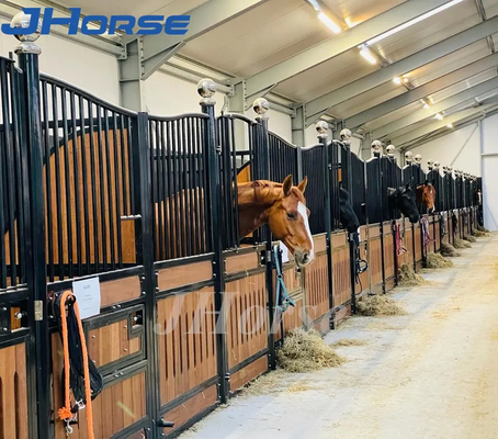 caixa de acoplamento de borracha de bloqueio dos estábulos do cavalo da borda reta de 4ft*6ft