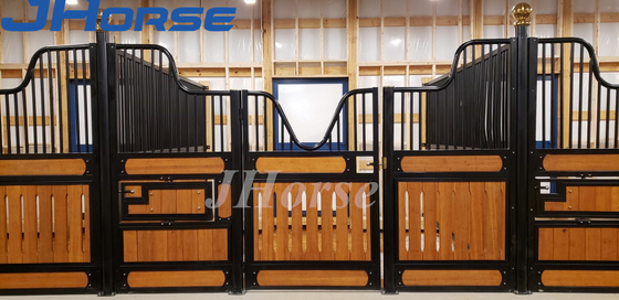 O cavalo 304ss móvel luxuoso pré-fabricado da madeira para partes dianteiras 3.5m