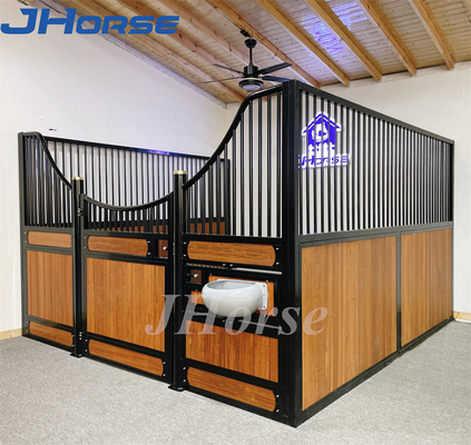 A tenda estável simples de prata portátil do cavalo almofada o aço Q235 móvel