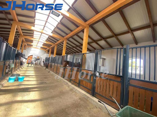 O cavalo europeu de bambu da armação de aço ISO9001 para a altura de 1.5m-2.2m
