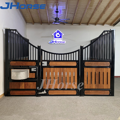 o cavalo 12feet europeu para caixas estáveis duráveis da porta de partes dianteiras
