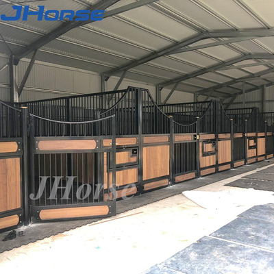 A caixa de cavalo galvanizada do mergulho quente para a altura das partes dianteiras 2200mm com porta da placa