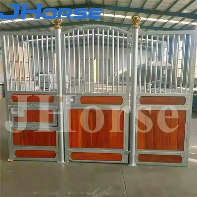 os tubos personalizados 2.2m do quadro balançam a porta que o cavalo europeu para Q235