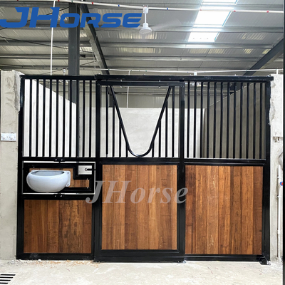 O cavalo europeu suportável da porta deslizante para o quadro galvanizado do metal