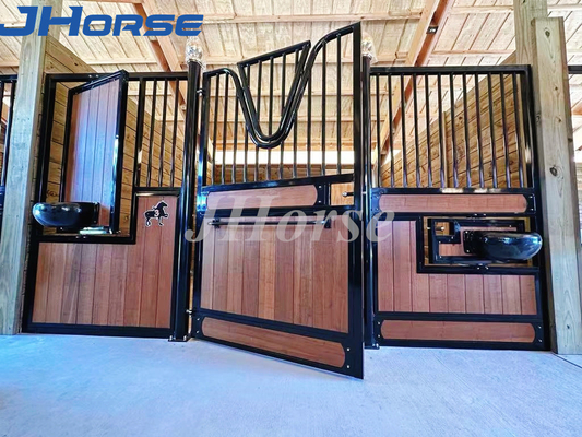 o celeiro de cavalo pré-fabricado de 6ft x de 6ft almofada partes dianteiras estáveis personalizadas do cavalo do quadro