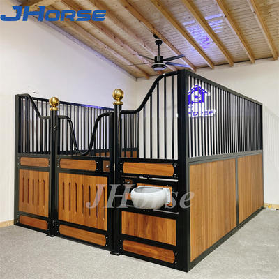 A tenda do celeiro do alto densidade almofada a caixa durável Front Panels Stable das portas do cavalo