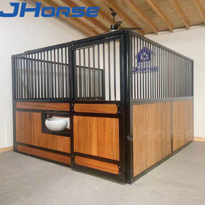 A tenda de bambu do cavalo de 7.2ft almofada a porta padrão de Front Type Powder Coated Sliding