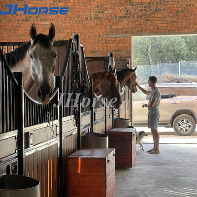 Painéis de pontapé revestidos da tenda do cavalo do pó feito sob encomenda para a porta de celeiro do cavalo