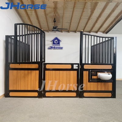 Porta deslizante de bambu de aço de Mesh Stall Fronts Swing Door personalizada