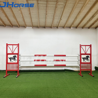 Produtos de obstáculos para equídeos Saltos de cavalo Equipamento de alumínio para equitação