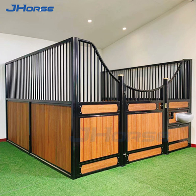 Custom Free Standing 2,25m European Horse Stalls Durable Strong Heavy Duty