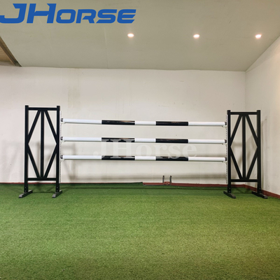 Equipamento de salto de cavalo ajustável Salto de cavalo flexível seguro