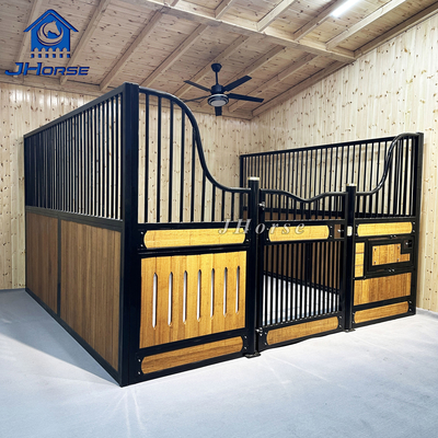 8ft X 8ft Pólvora revestida de cabalo estande painéis frontais com placa de PVC