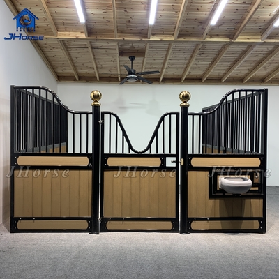 Acessível Equestre 12ft Equilíbrio de Cavalos com Mergulho Quente Acessórios Galvanizados 3 Hay Rack