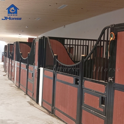 Porta balançante ou porta deslizante de cavalo de aço estável e de bambu ou personalizado para estabilidade durável