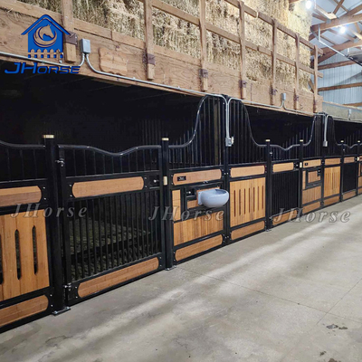 Espessura do painel de polegada Estaleiro de cavalo personalizado com opções de personalização