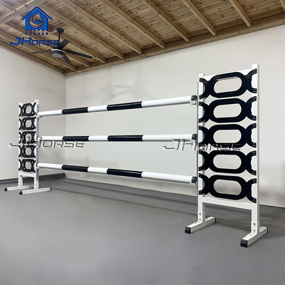 Eficiência funcional Equipamento combinado padrão de salto a cavalo para treinamento / competição