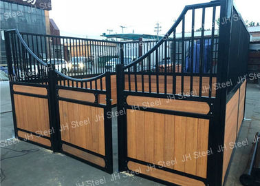 Da parte dianteira estável luxuosa da caixa do equipamento do cavalo de China os painéis portáteis param com madeira de bambu